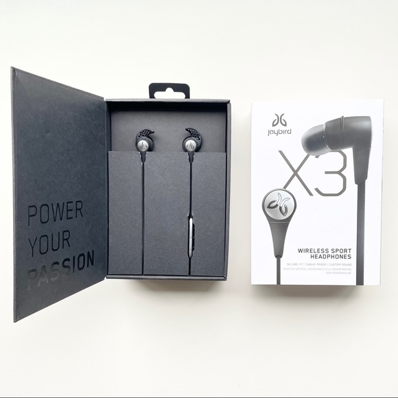 Jaybird X3 Sport Bluetooth Headphones, Blackout - Picture 16 of 16